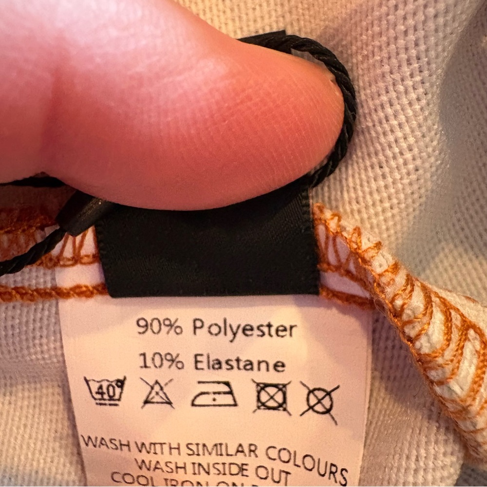 NWT Micas Abstract Patchwork Print High Rise Wide… - image 9